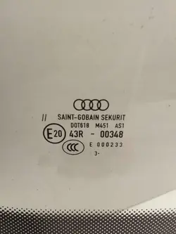 OEM 8589AGNGYMVZ1I Framruta för Audi A4 8K0