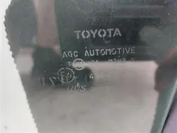 Vitre OEM VERSO-S 09-018 R Porte Arrière Droite - Vert