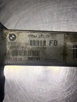 BMW EGR Échangeur de gaz d'échappement 7794245 02