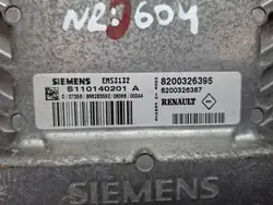 Unidade de controlo OEM S26312604 para Renault Clio II 1.2