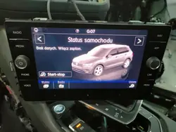 Écran radio VW Golf 7 OEM 5G6919605B - Occasion