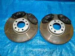 Discos e pastilhas freio dianteiro OEM TARCZE KLOCKI 300mm