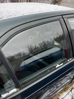 Vidro da porta traseira OEM SZYBA DRZWI TYŁ RAWA 5DRZWI