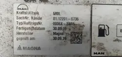 Réservoir carburant MAN TGX 580L OEM 81122016734
