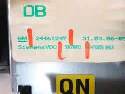 Opel Vectra C Display OEM 24461297 - Begagnad