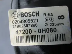 Pompe de servo-frein AYGO II Peugeot 108 1.0 47200-0H080