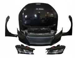 Para-choques Audi TT 8S, Para-lama, Viga, Farol LED Matrix