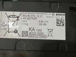 Batería Suzuki OE BBP2222DSfjmkk,u 8Ah Usada