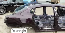 Panneau de quart Maserati OEM 251745 - Arrière droit