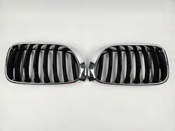 BMW X3 F25 Grille Kidney Left Right Set OEM 51117338572 51117338571