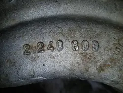 BMW OE Ansaugkrümmer OEM 2240809 für 3er E30