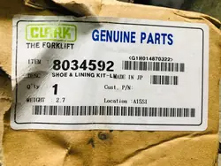 Clark 8034592 Bromsbackar för gaffeltruck - Begagnad