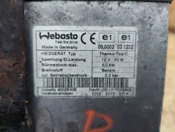 Chauffage Webasto OEM 9002643E 66724C - Occasion