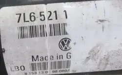 VW Touareg Vooras Aandrijfas 7L6521102D