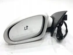 Left Wing Mirror VW Golf VI Variant 09-14 Candy White LB9A OEM