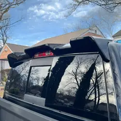 Spoiler de toit OEM pour RAM 1500 2013-2018 - Noir brillant