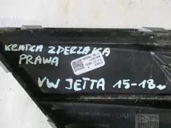 Vordere rechte Stoßstangengitter VW Jetta 15-18 OEM 5C6853666G