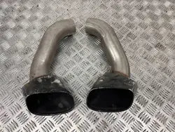 Höger avgasrörsspets OEM 12345 för BMW X5 X6 X7