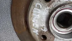 Tambor de freno izquierdo trasero CITROEN OEM C4 07R