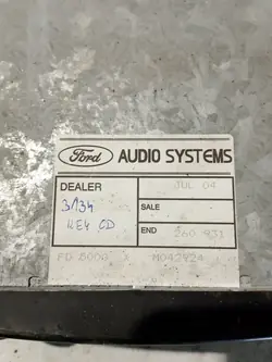 Radio FORD FOCUS 98AP-18K876-BB 5000 RDS EON