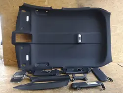 Garniture de Pilier Plafond AUDI A1 8X Noir S-Line 5 Portes