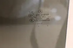 OEM Szyba DRZWI tył tylna lewa PODWÓJNA MERCEDES GLE 167