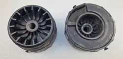 Porsche 97033343130 Fjäderfäste Bak - Begagnad