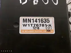 2008 Mitsubishi Outlander ECU MN141635 W1T76781
