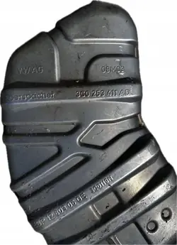 Silencieux central OEM 3C0253411AD pour Passat B6 B7 CC