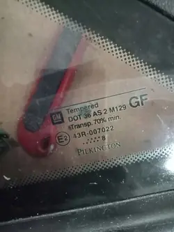 Karosserieglas Links Hinten OEM 100 für Opel Astra II G