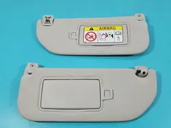 Par de viseiras solares OEM IMPRK1542898 Toyota Aygo