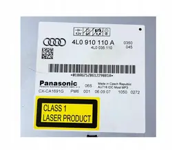 Audi Q7 4L CD-vaihtaja OEM 4L0910110A - Käytetty