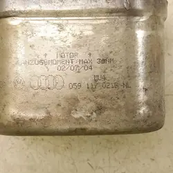 Support de filtre à huile AUDI A6 AVANT 2.5L diesel