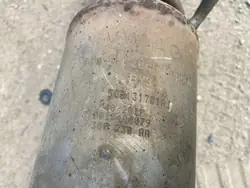 DPF-suodatin OEM 5Q0131701AJ Volkswagen Tiguan 2018