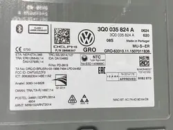 Lector de pantalla OEM 3Q0035824 para VW Golf VII Passat B8
