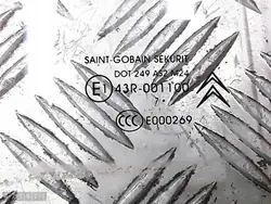 Begagnad dörrglas OEM e143r001100 för Citroen Berlingo