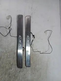 MAZDA CX-5 I 12-17 Tröskellist Krom Set Fram Vänster Höger