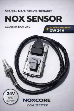 NOXCORE NOx-sensor VOLVO EURO6 24V OEM 22827991