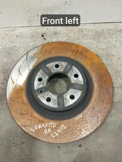 Disque de frein avant OEM 217685 pour Chevrolet Corvette 2016