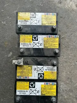 Mitsubishi S46B24L Batterie 45Ah 325A CCA Gebraucht