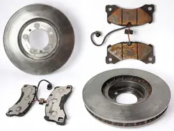 Set Remschijven & Blokken OEM 97035140400 Porsche