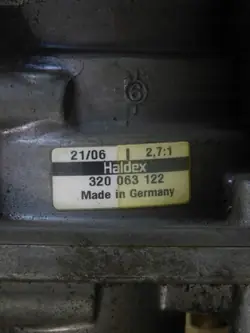 MAN Ventil OEM 320063122 för L/M2000 Haldex