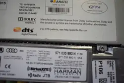 Sistema de navegación Porsche OE 971035880N 55 Usado
