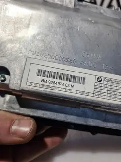 OEM 9284974 BMW F10 F11 navigointinäyttö näyttö