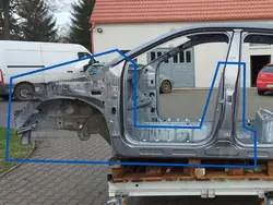 Chery Omoda 5 2024 Etu Vasen Pylväs OEM omo5,6453748454