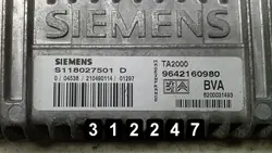 ECU Peugeot 806 OEM AM-312247 - Occasion