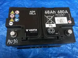 Audi AGM Batteri 68Ah 680A OEM 4P0915089C