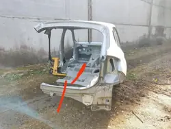 BMW X1 E84 rechte hintere Kotflügel OEM 41002993127