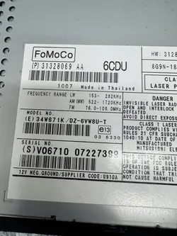Volvo CD-vaihtaja OEM 31328069 XC60:lle 2008-2013