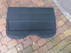 Bagagerum hylla Citroen C3 Picasso svart